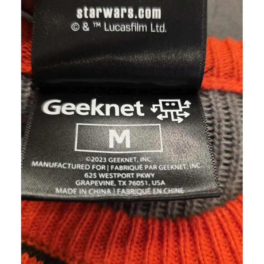 Geeknet Star Wars Darth Vader Ugly Sweater Ugly Christmas Sweatshirt‎ Medium
